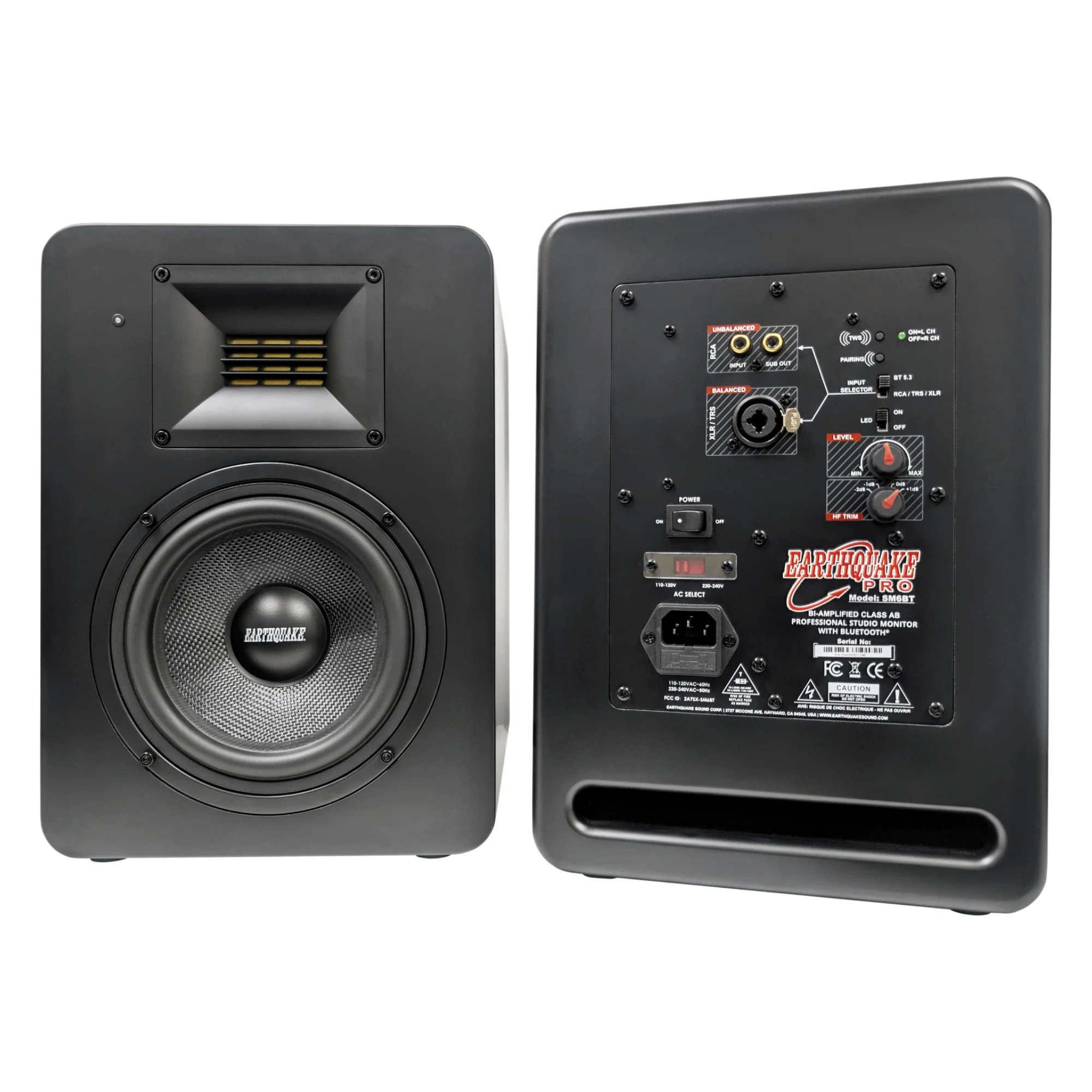 ESI Near I5 Moniteur De Référence Studio 5 Pouces - Haut-parleur Actif 2 Voies, DSP, Tweeter Soie 1", Woofer 5" - Pour Home Studio Et Production
