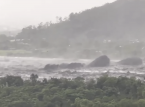 Ta&iuml;wan frapp&eacute;e par des inondations meurtri&egrave;res apr&egrave;s que le plus grand typhon de l'ann&eacute;e ait d&eacute;clench&eacute; la rupture d'un barrage.