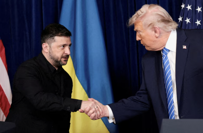 Zelensky se rend à Davos pour s'entretenir avec Trump