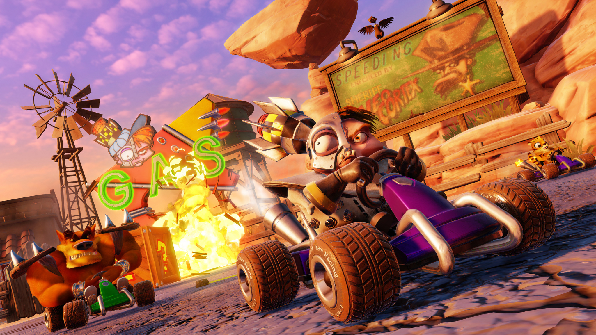 игра crash team racing nitro fueled ps4 игра crash team racing nitro fueled ps4