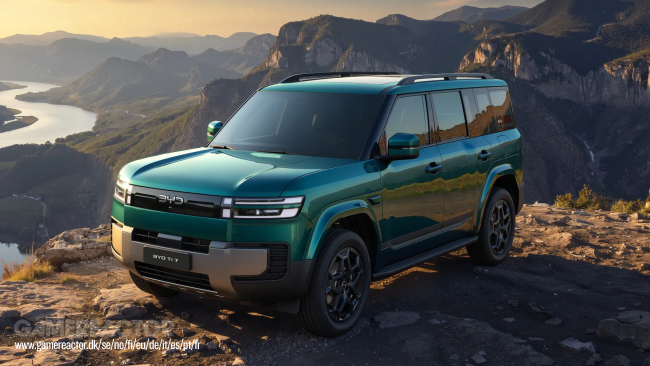 La nouvelle voiture sept places de BYD s'inspire clairement du Land Rover Defender.