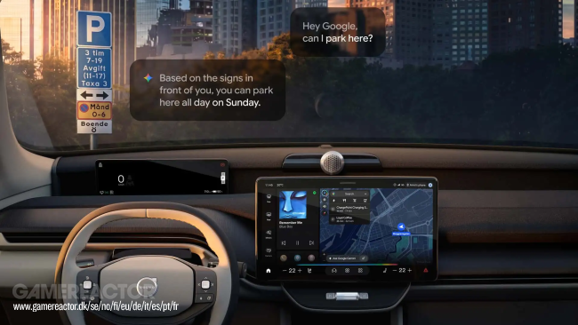 La nouvelle fonction Google Gemini permet de "voir le monde" autour de toi dans une Volvo EX60