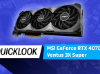La GeForce RTX 4070 Ti Super Ventus 3X OC de MSI est synonyme de performances solides.