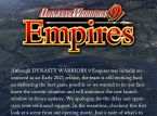 Dynasty Warriors 9 Empires reporté à une date indéterminée