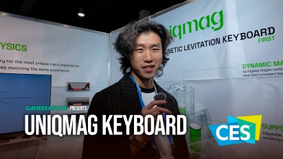 Un clavier en l&eacute;vitation - Uniqmag au CES 2026
