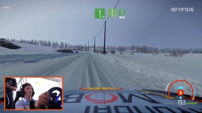 WRC Generations - Rallye de Suède Gameplay avec Oliver Solberg