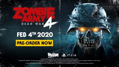Zombie Army 4: Dead War - Release Date Trailer