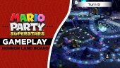 Mario Party Superstars - Horror Land Board 4P Online Gameplay