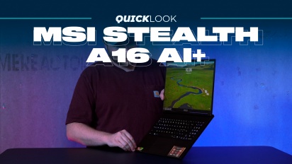 MSI Stealth A16 AI+ (Quick Look) - Super mince, d'un style saisissant