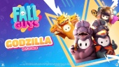 Fall Guys: Ultimate Knockout - Godzilla Crossover Gameplay Trailer