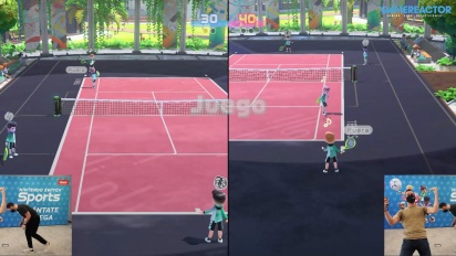 Nintendo Switch Sports - Tennis VS et gameplay multijoueur coopératif