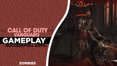 Call of Duty: Vanguard - Zombies Successful Exfiltration Gameplay