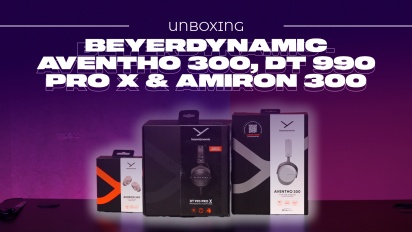 BeyerDynamic Aventho 300, DT 990 Pro X & Amiron 300 - Déballage