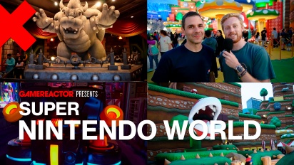 Super Nintendo World Hollywood - Tournée et impressions