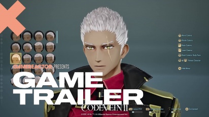 Code Vein II - Time-Lapse de la cr&eacute;ation de personnages