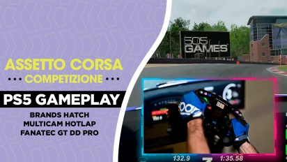 Assetto Corsa Competizione - Marques Hatch Fanatec GT DD Pro PS5 Gameplay (HD)