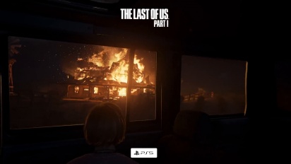 The Last of Us: Part I - Comparaison de la grange en feu