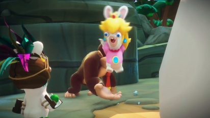 Mario + The Lapins Cretins Kingdom Battle - Donkey Kong