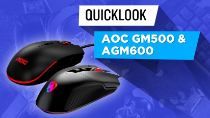 AOC GM500 & AGM600 (Quick Look) - Pour les joueurs de FPS