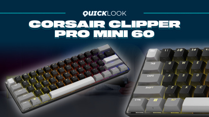 Corsair Clipper Pro Mini 60 (Quick Look) - Fonctionnalit&eacute;s pro, format compact