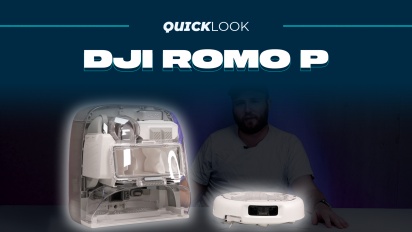 DJI Romo P (Quick Look) - Balayage propre