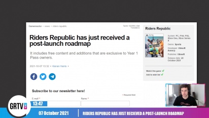 GRTV News - Riders Republic has just received a post-launch roadmap