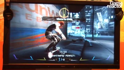 E3 10: Shaun White Skateboarding gameplay