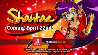 Shantae -  Nintendo Switch Release Date Trailer